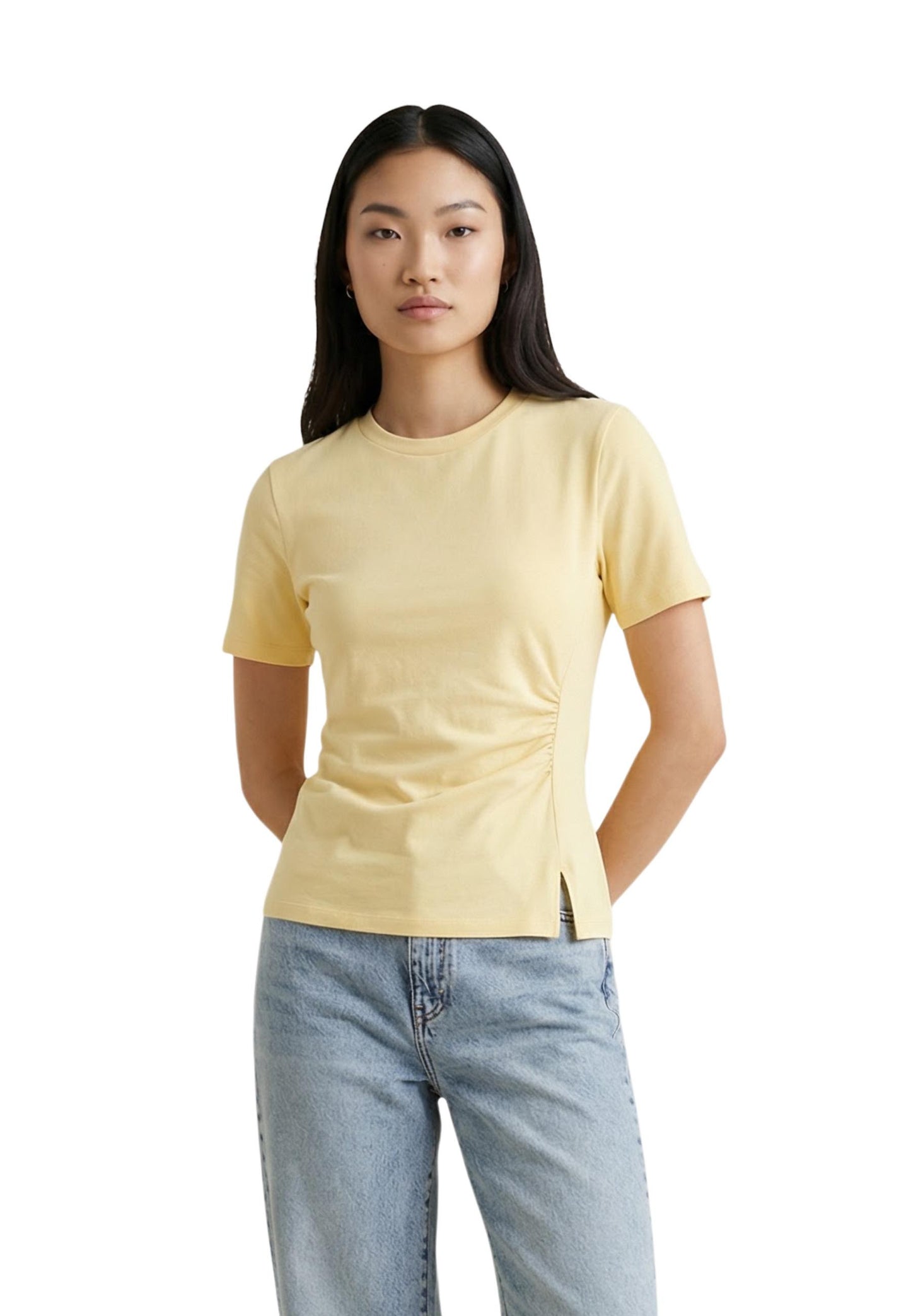 Jacqueline De Yong T-Shirt Donna Jacqueline De Yong 15365933 yellow  yellow