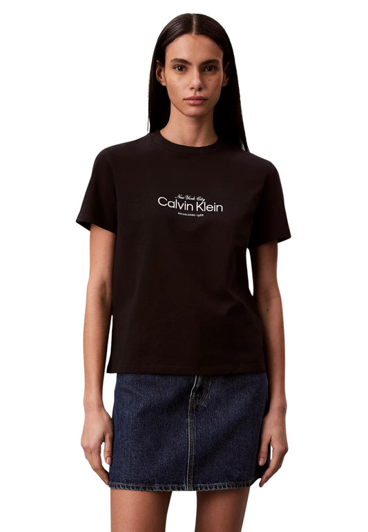 Calvin Klein Jeans T-Shirt Donna Calvin Klein Jeans LV047F810G black  black