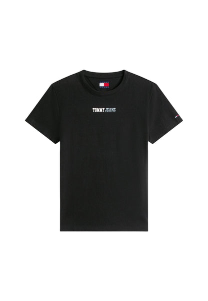 Tommy Hilfiger Jeans T-Shirt Donna Tommy Hilfiger Jeans DW0DW22277 black  black