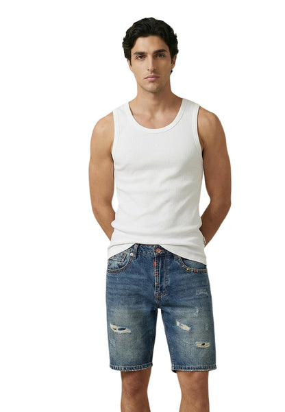 Gianni Lupo Canotta Uomo Gianni Lupo GL20001Q-S26 white  white