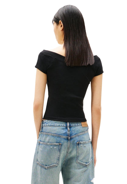 Tommy Hilfiger Jeans Top Donna Tommy Hilfiger Jeans DW0DW22265 black  black