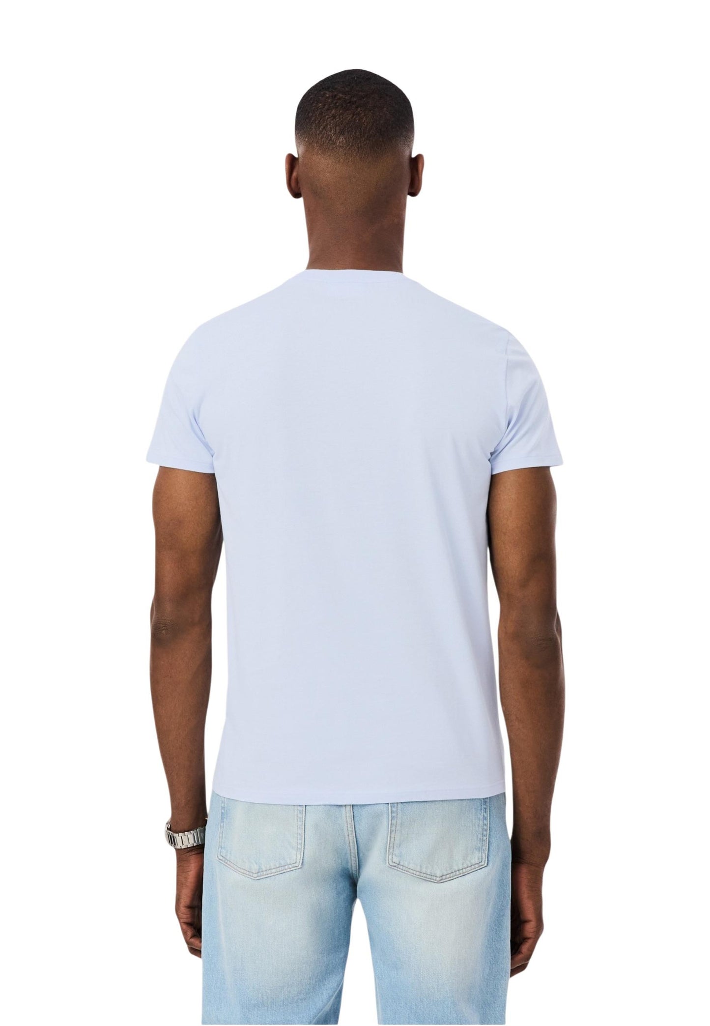 Lacoste T-Shirt Uomo Lacoste TH6709 light blue  light blue