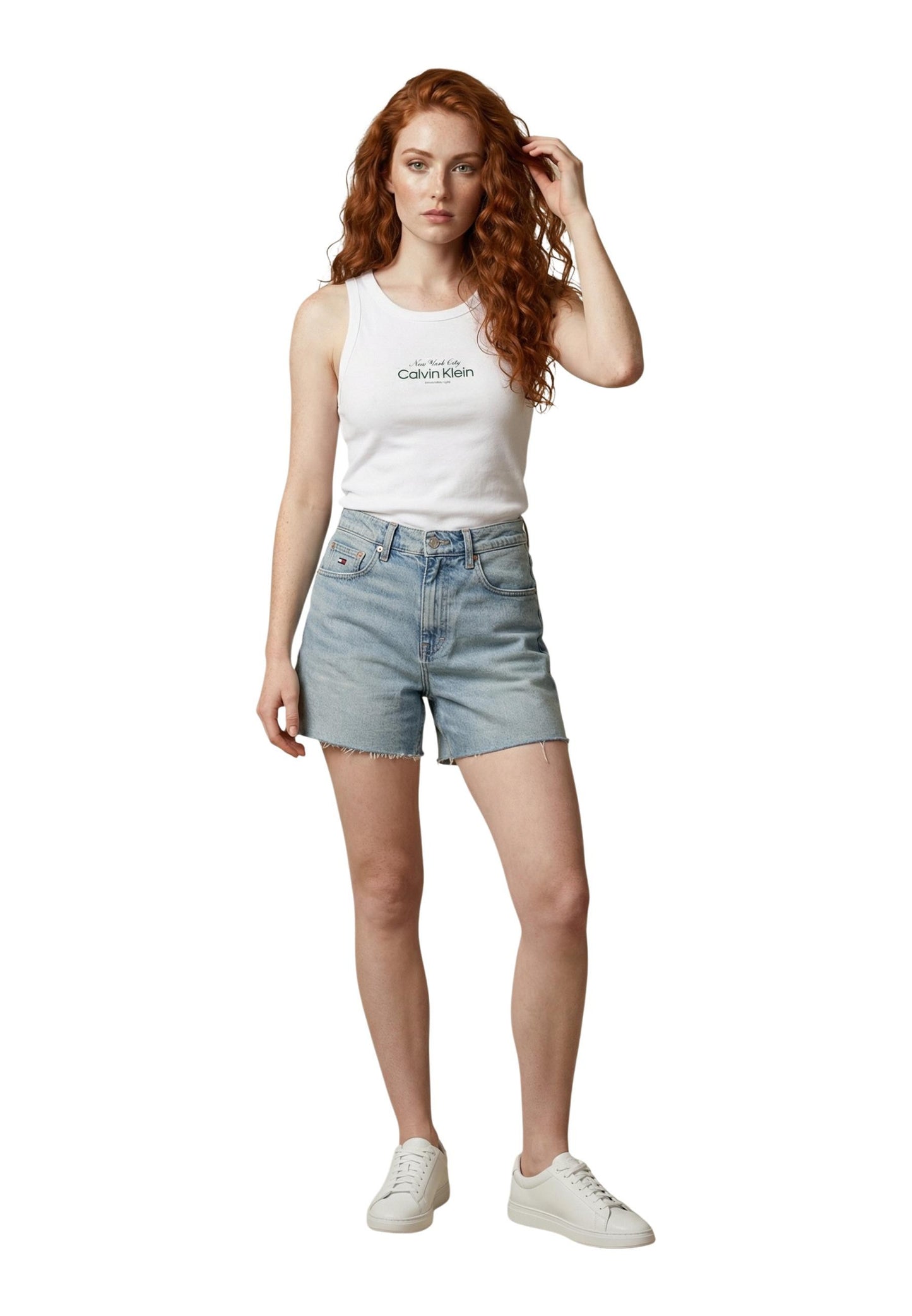 Tommy Hilfiger Jeans Shorts Donna Tommy Hilfiger Jeans DW0DW22694 light blue  light blue