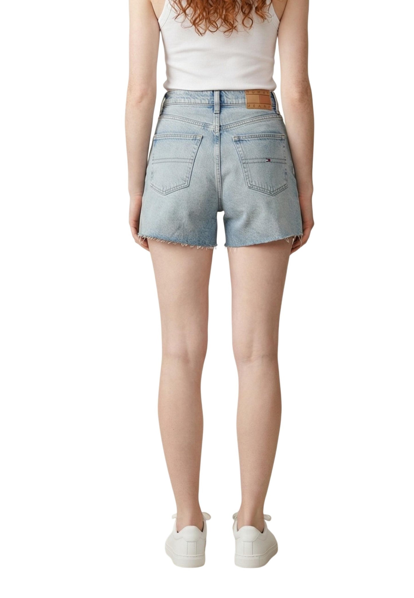 Tommy Hilfiger Jeans Shorts Donna Tommy Hilfiger Jeans DW0DW22694 light blue  light blue