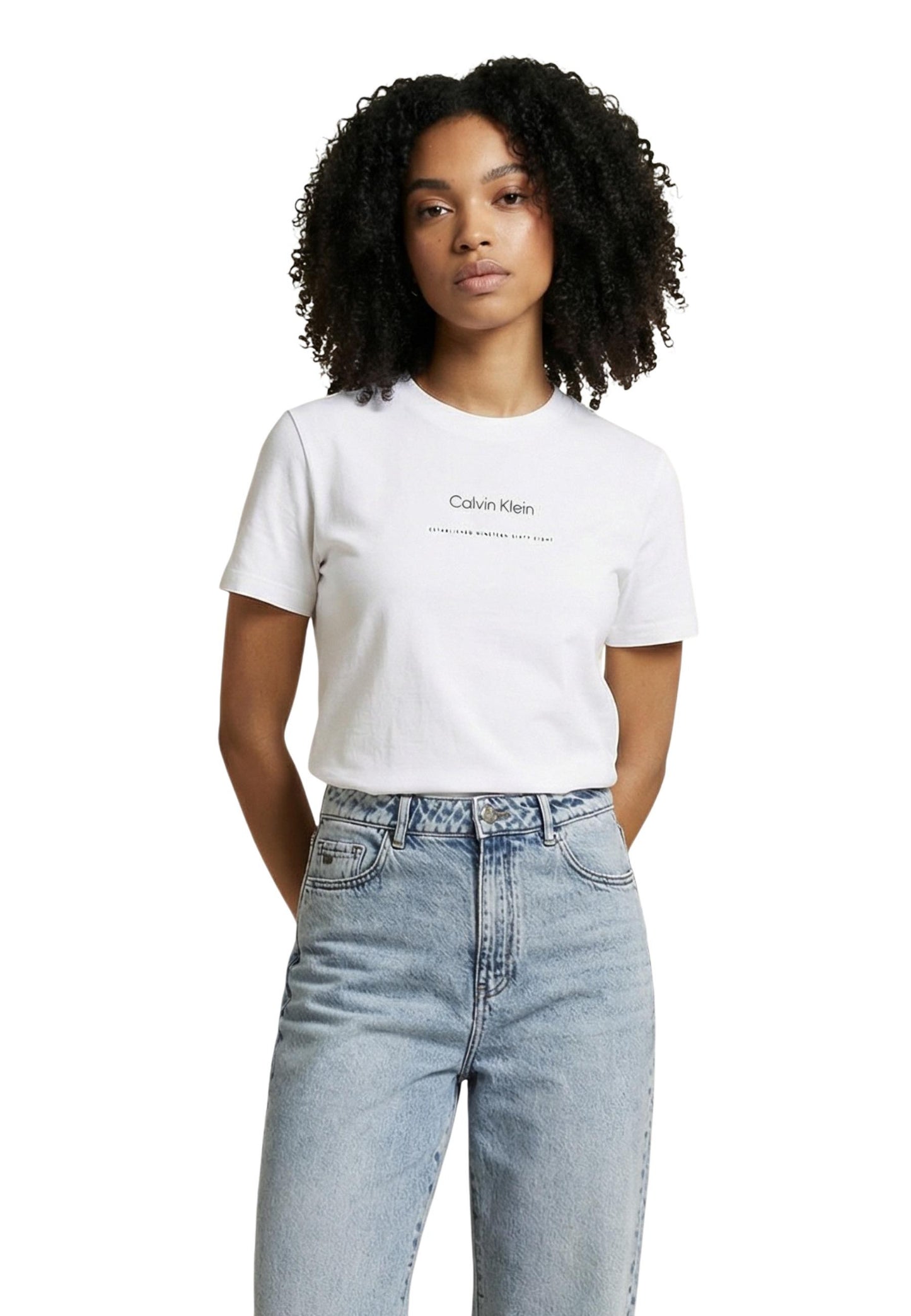Calvin Klein Jeans T-Shirt Donna Calvin Klein Jeans LV047C811G white  white