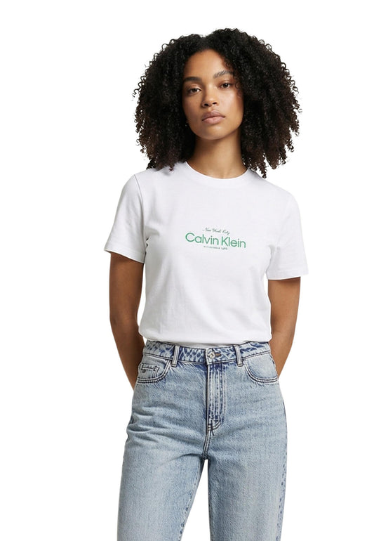 Calvin Klein Jeans T-Shirt Donna Calvin Klein Jeans LV047F810G white  white