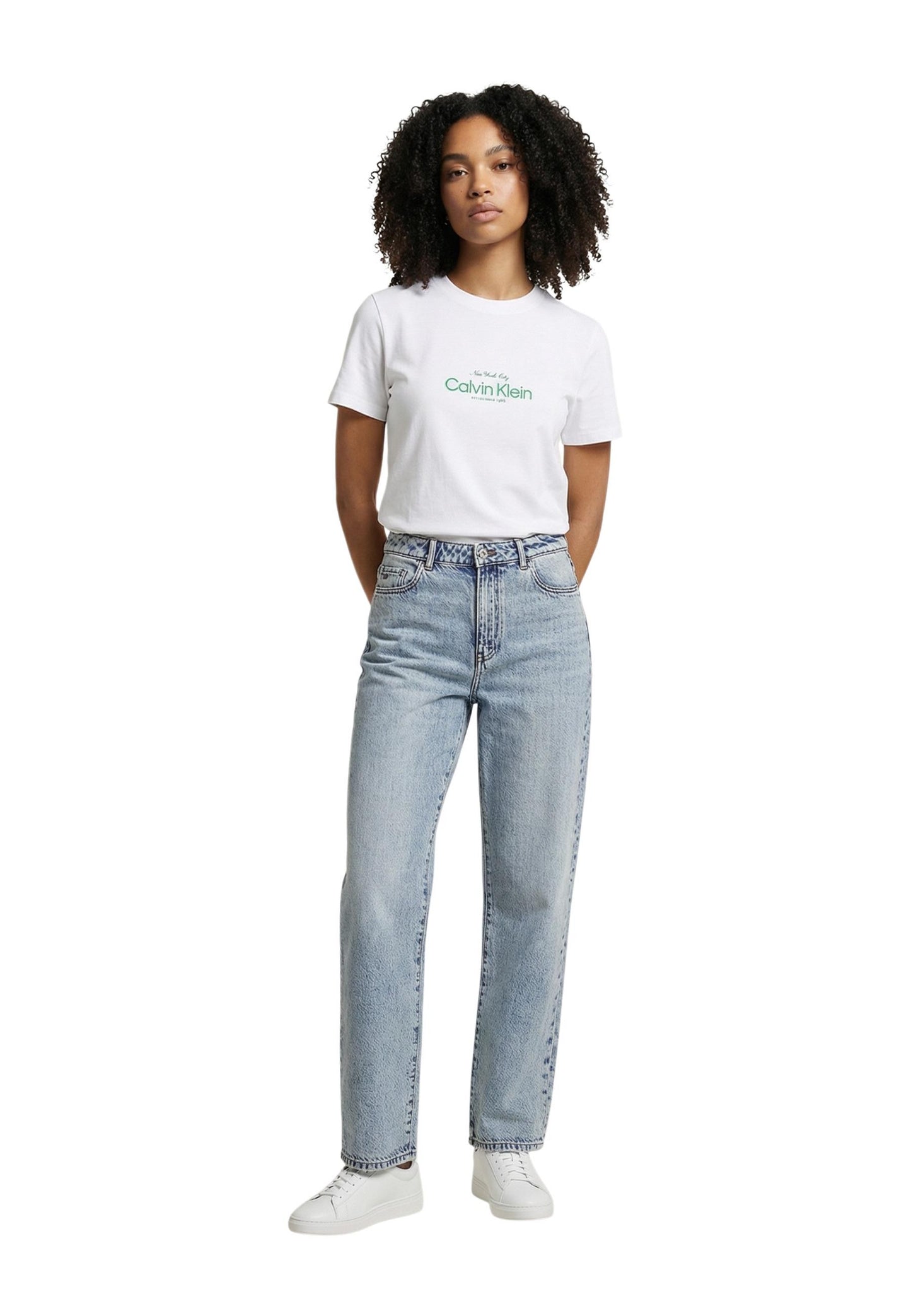Calvin Klein Jeans T-Shirt Donna Calvin Klein Jeans LV047F810G white  white