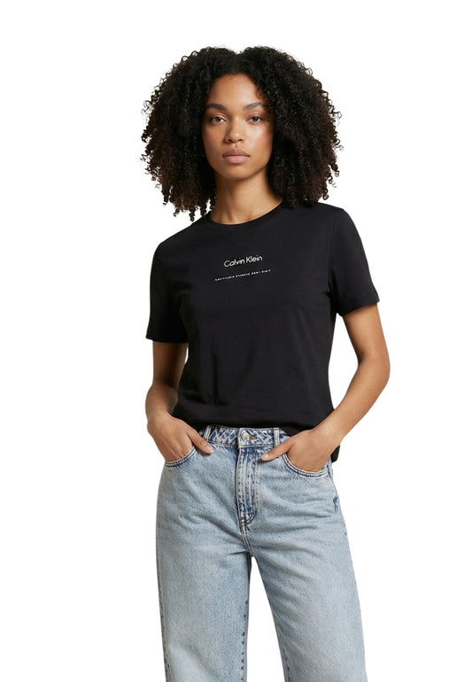 Calvin Klein Jeans T-Shirt Donna Calvin Klein Jeans LV047C811G black  black