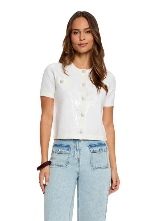 Morgan De Toi Cardigan Donna Morgan De Toi 251-MSEKIN white  white