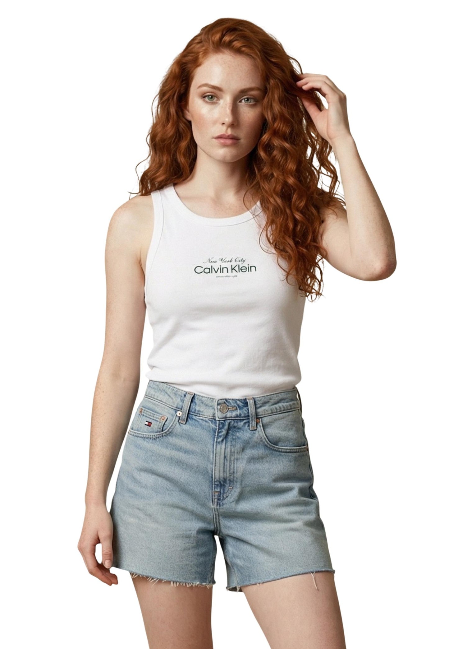 Calvin Klein Jeans Canotta Donna Calvin Klein Jeans LV047F816G white  white