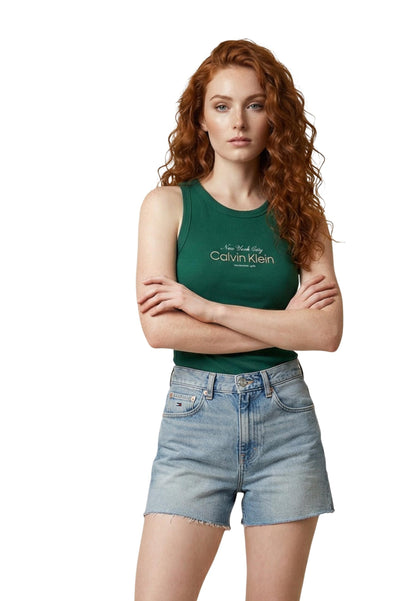 Calvin Klein Jeans Canotta Donna Calvin Klein Jeans LV047F816G green  green