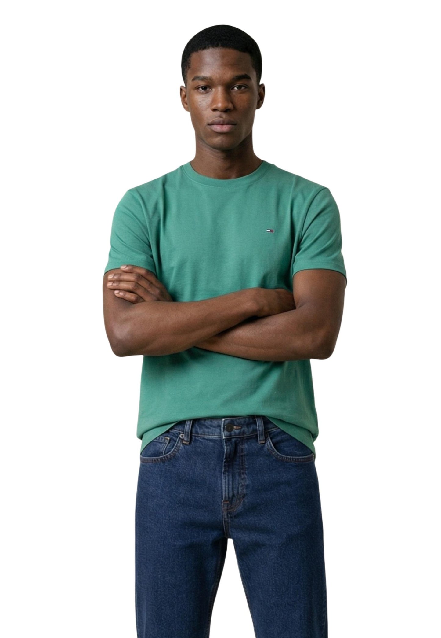 Tommy Hilfiger Jeans T-Shirt Uomo Tommy Hilfiger Jeans DM0DM22504 green  green