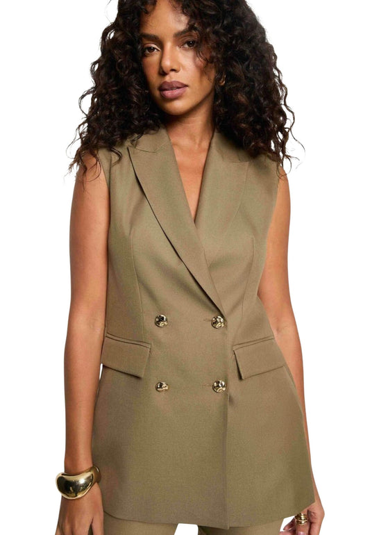 Morgan De Toi Gilet Donna Morgan De Toi 261-VFIDI.F green  green