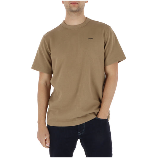 G-star T-Shirt Uomo G-star D28609 beige  beige