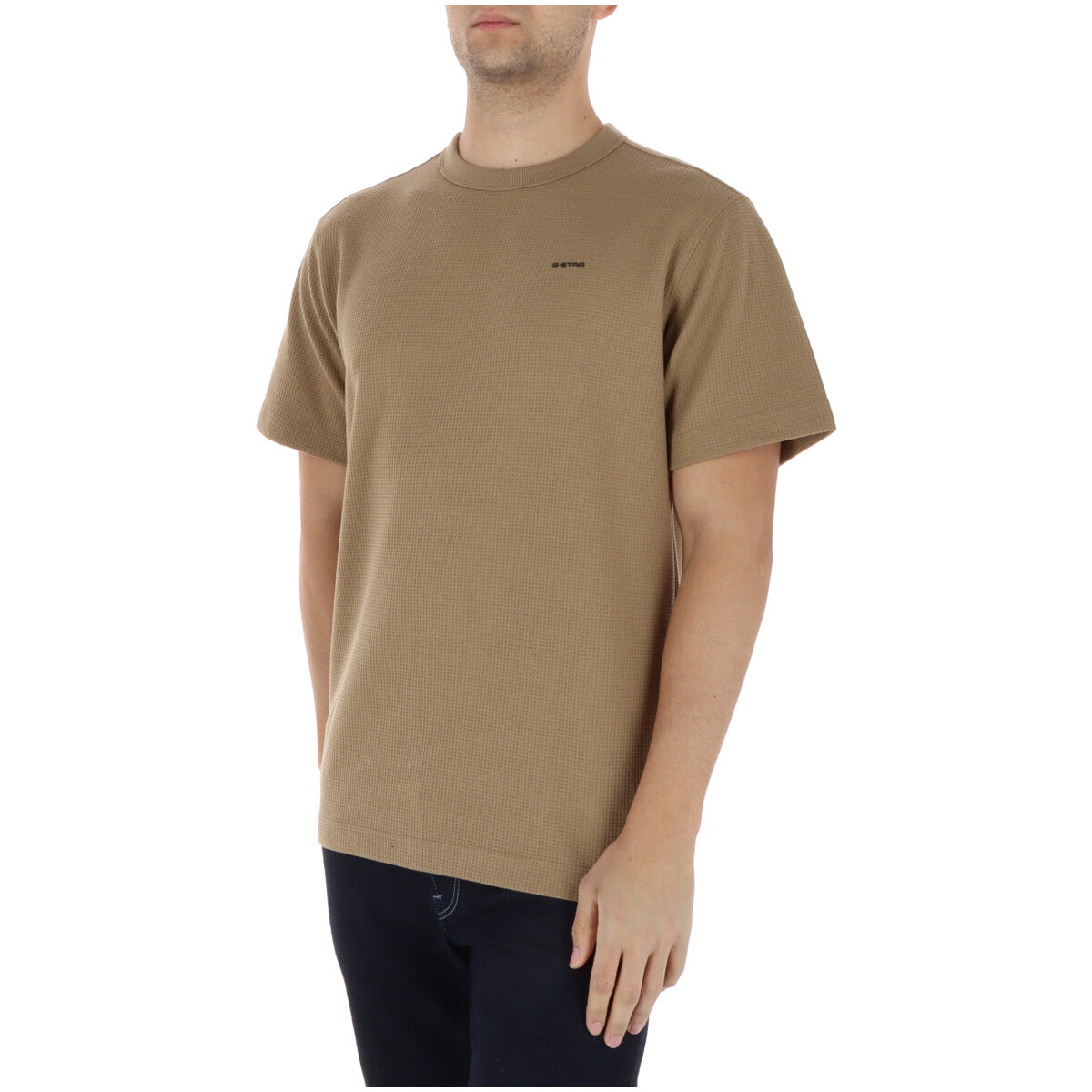 G-star T-Shirt Uomo G-star D28609 beige  beige
