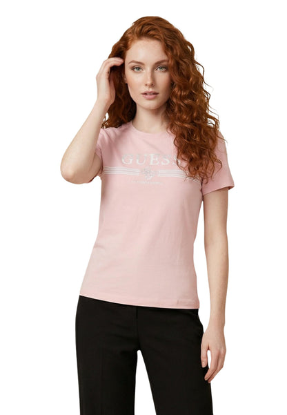 Guess T-Shirt Donna Guess V6GI07 K2968 pink  pink
