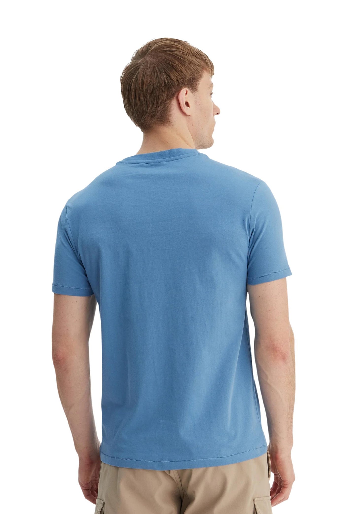 Napapijri T-Shirt Uomo Napapijri NP0A4FZB light blue  light blue