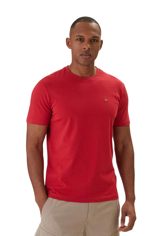 Napapijri T-Shirt Uomo Napapijri NP0A4H8D red  red