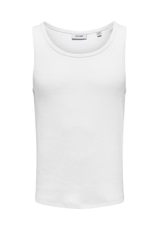 Only & Sons Canotta Uomo Only & Sons 22030217 white  white