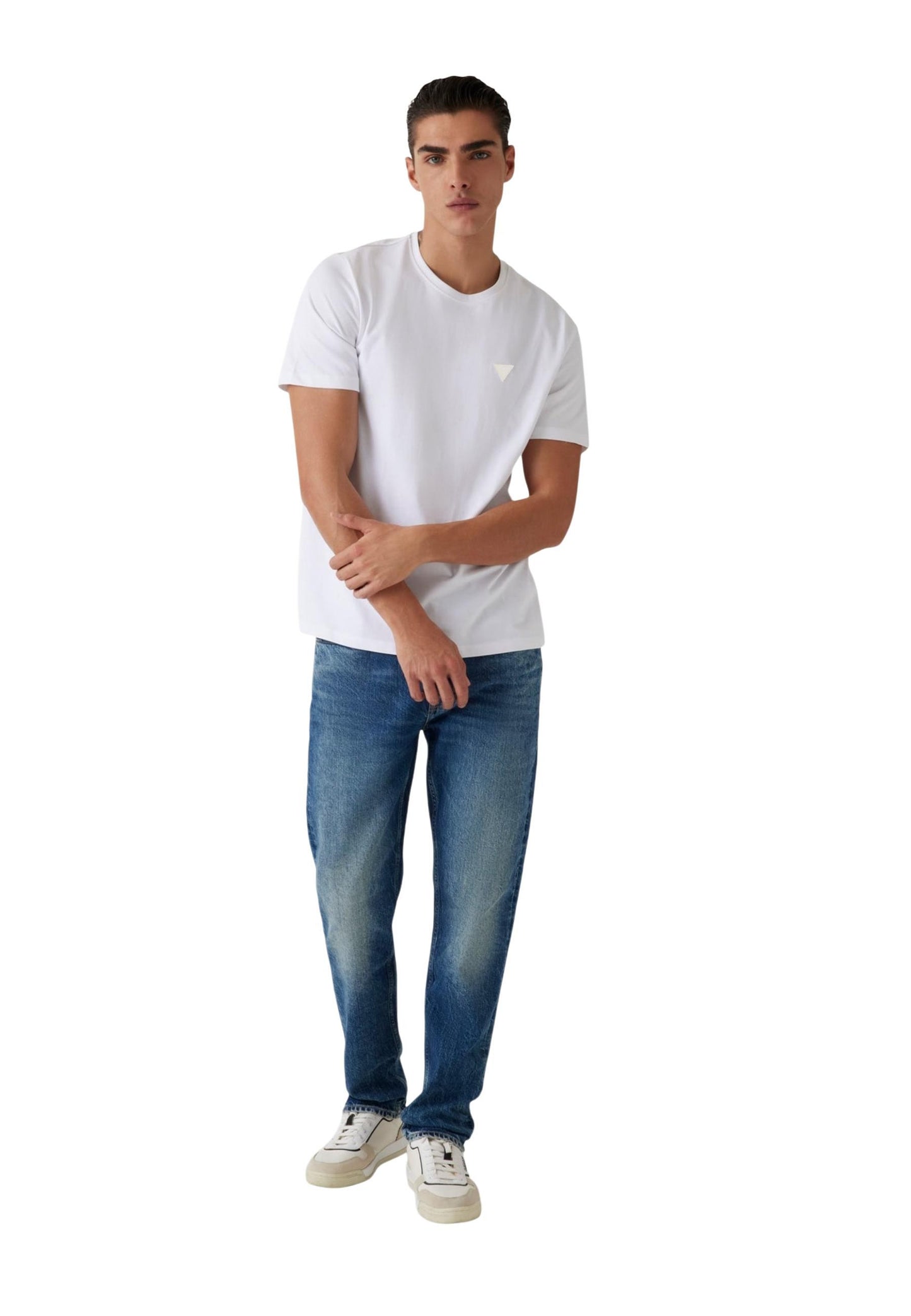 Guess T-Shirt Uomo Guess M6GI21 K3053 white  white