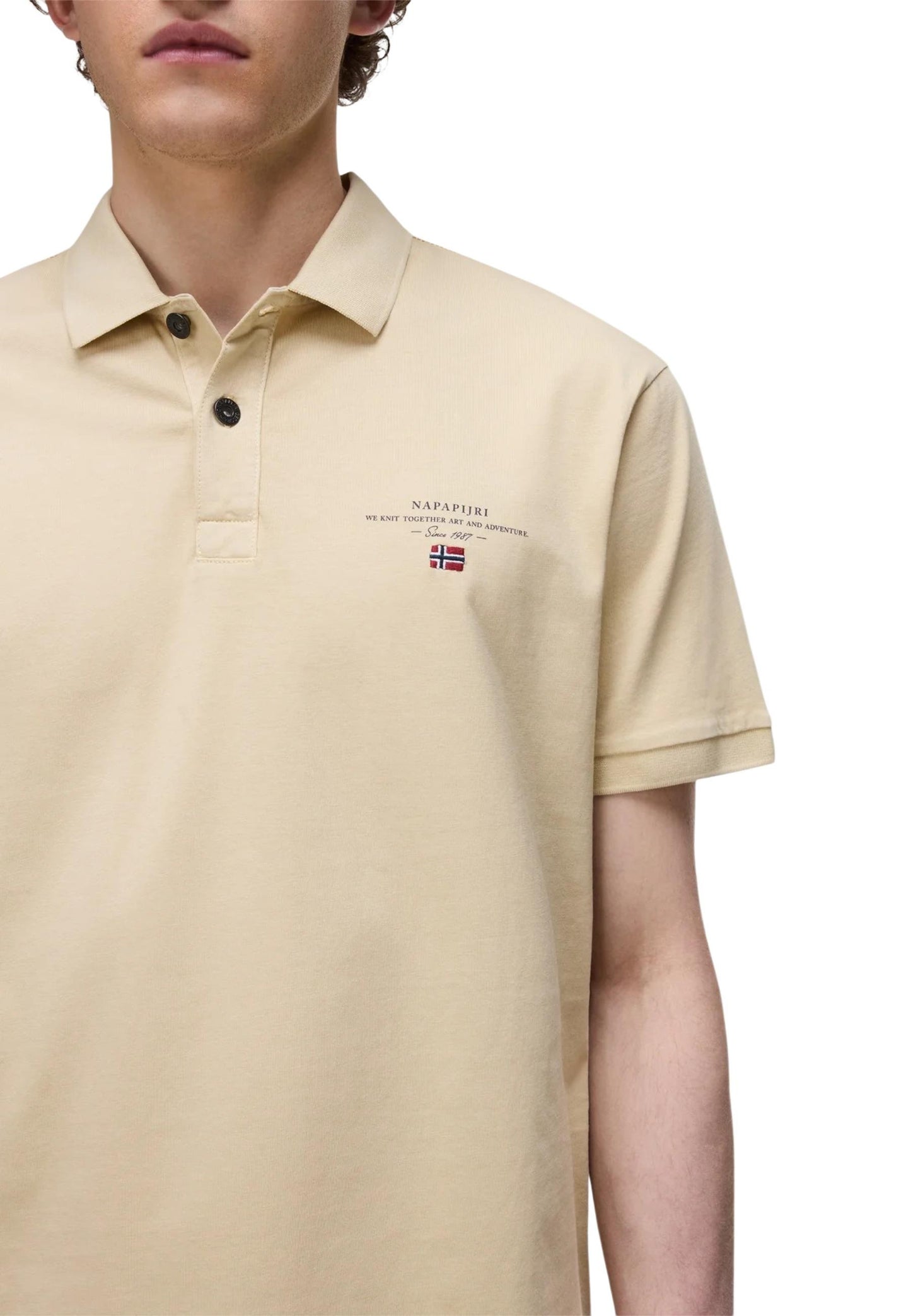 Napapijri Polo Uomo Napapijri NP0A4GB4 yellow  yellow