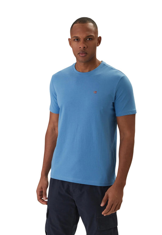 Napapijri T-Shirt Uomo Napapijri NP0A4H8D turquoise  turquoise