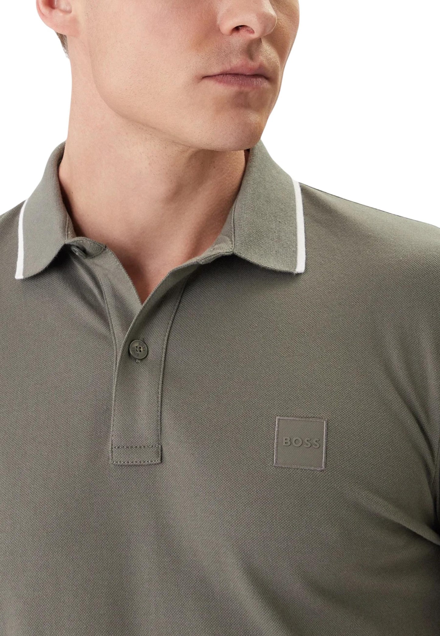 Boss Polo Uomo Boss 50507699 grey  grey
