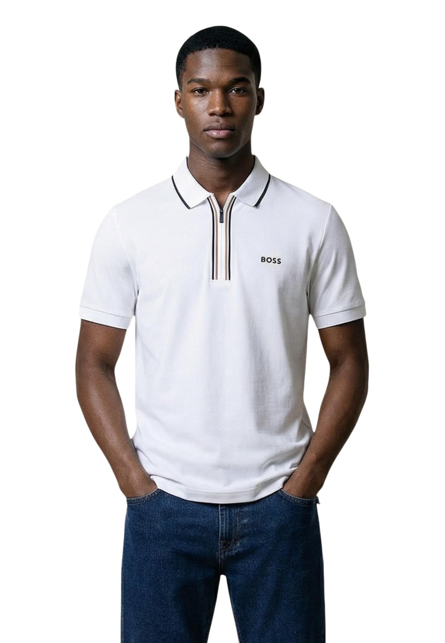 Boss Polo Uomo Boss 50555698 white  white