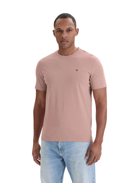 Napapijri T-Shirt Uomo Napapijri NP0A4H8D pink  pink