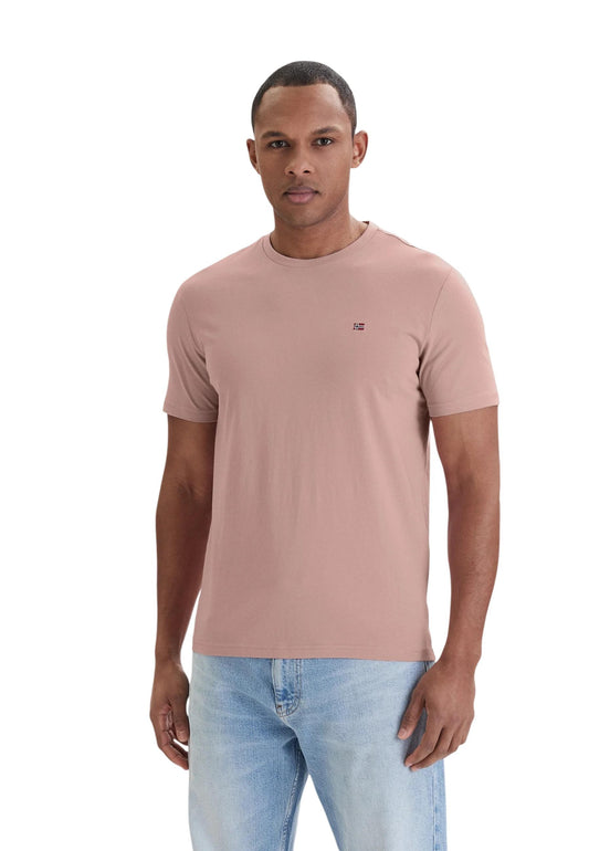 Napapijri T-Shirt Uomo Napapijri NP0A4H8D pink  pink