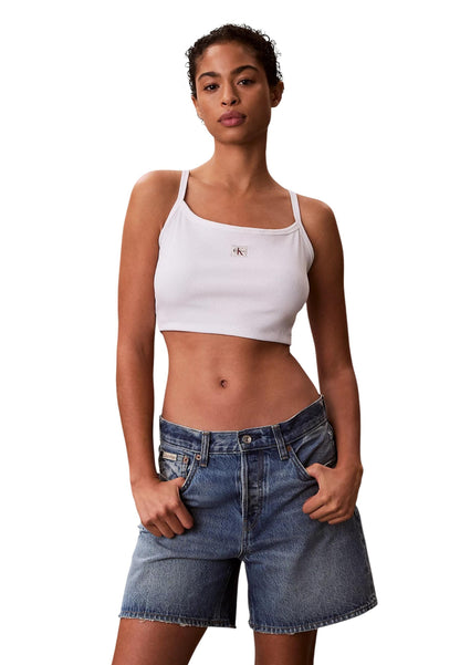 Calvin Klein Jeans Top Donna Calvin Klein Jeans LV047F221G white  white