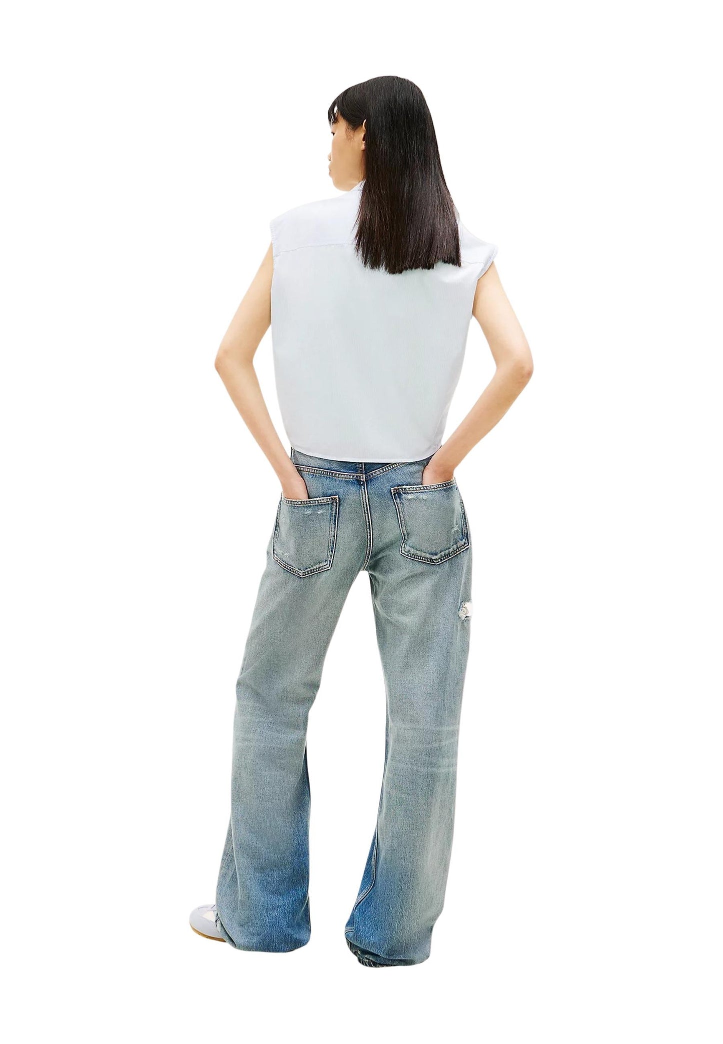 Tommy Hilfiger Jeans Camicia Donna Tommy Hilfiger Jeans DW0DW22212 light blue  light blue