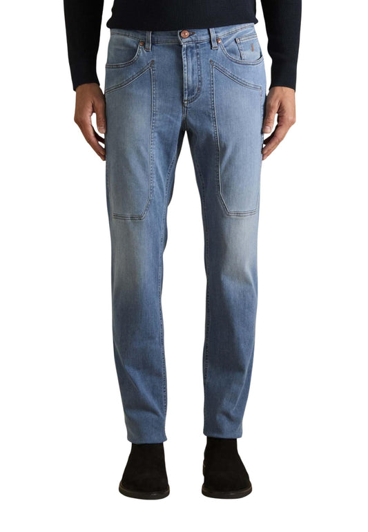 Jeckerson Jeans Uomo Jeckerson JUPPA077JOHN001 DNDTFDENI047 U045 D144 light blue  light blue