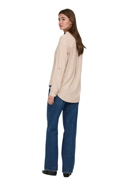 Only Camicia Donna Only 15363991 beige  beige