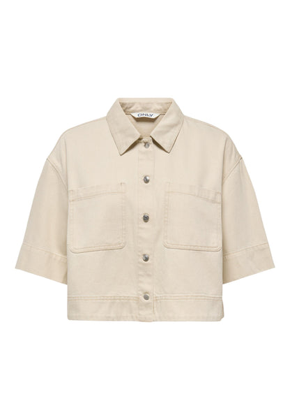 Only Camicia Donna Only 15367375 beige  beige