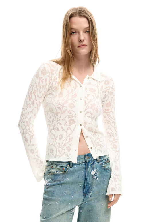 Desigual Camicia Donna Desigual 26SWTF09 white  white