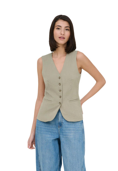 Jacqueline De Yong Gilet Donna Jacqueline De Yong 15354010 beige  beige