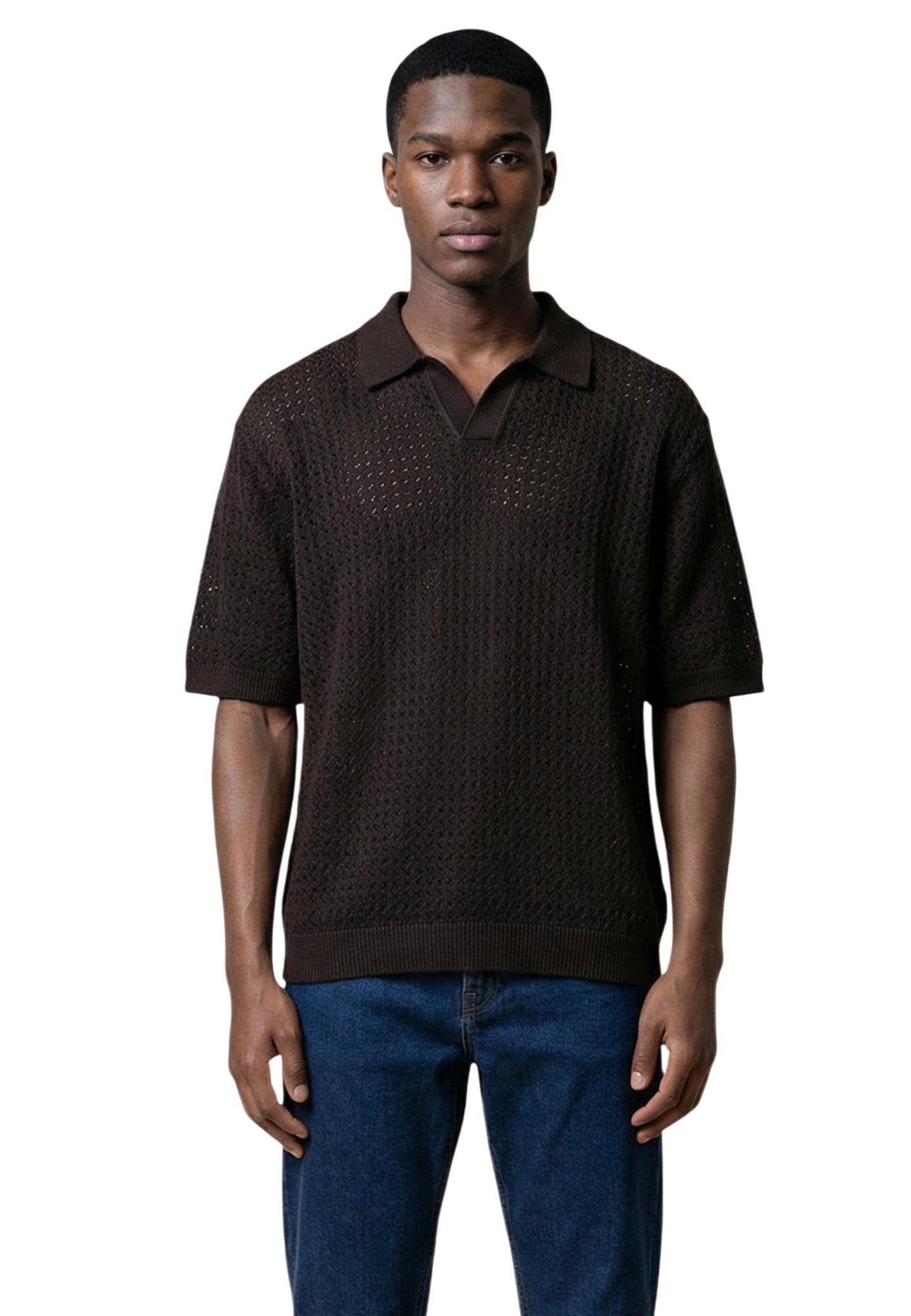 Only & Sons Polo Uomo Only & Sons 22037952 brown  brown