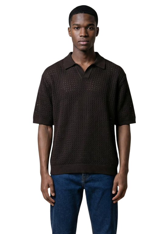 Only & Sons Polo Uomo Only & Sons 22037952 brown  brown