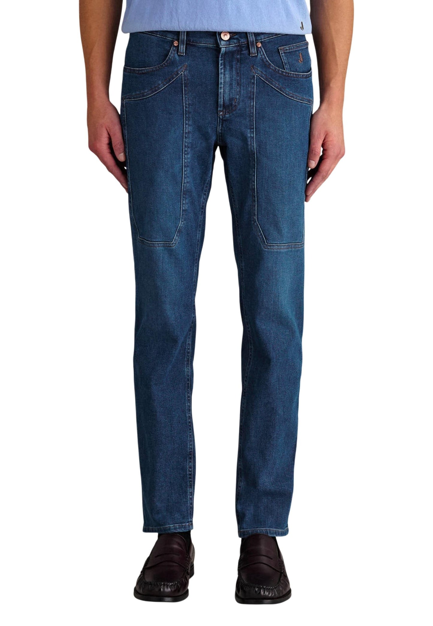 Jeckerson Jeans Uomo Jeckerson JUPPA077JOHN001 DNDTFDENI047 U045 D142 blue  blue
