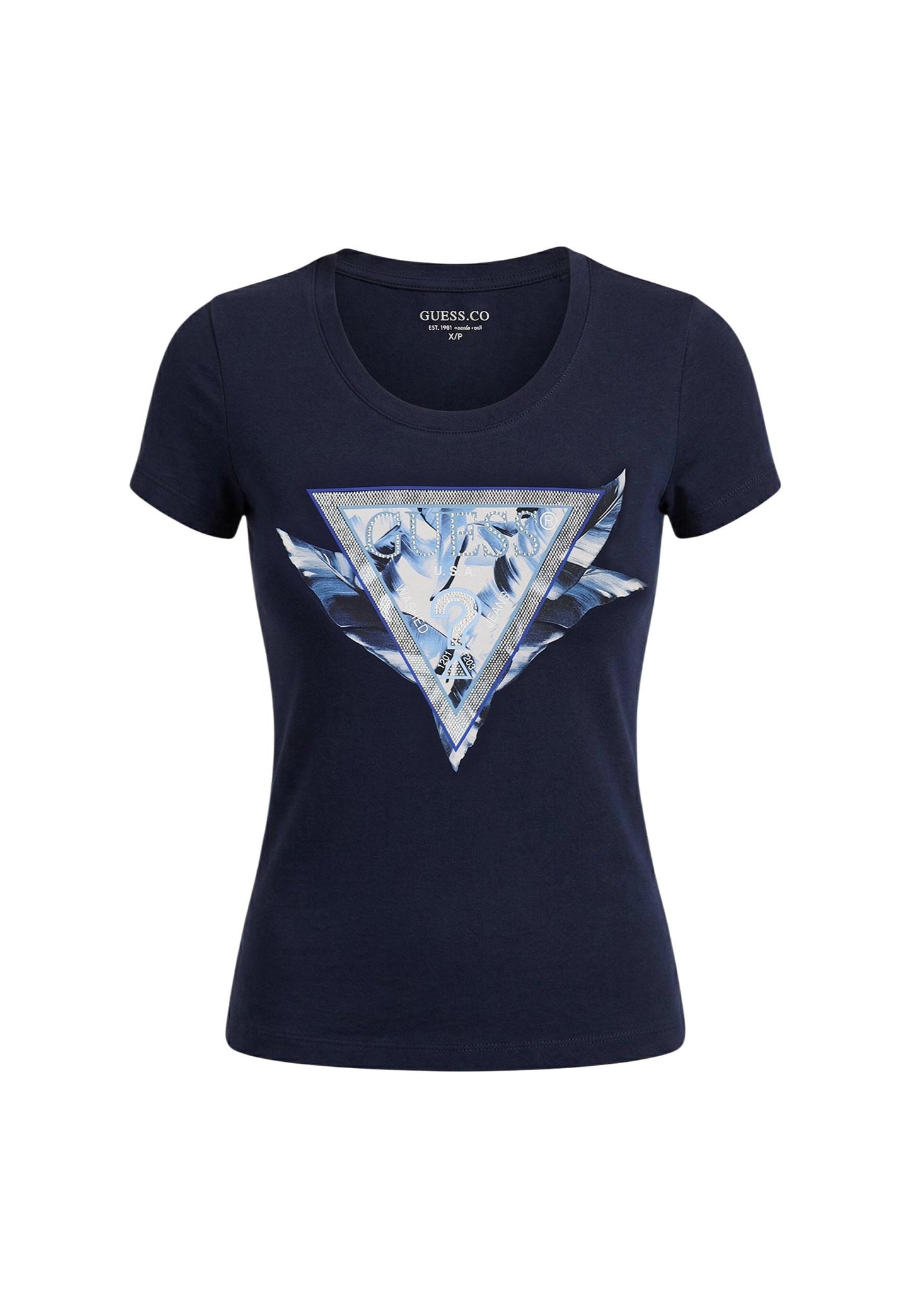 Guess T-Shirt Donna Guess W6GI11 K3026 blue  blue