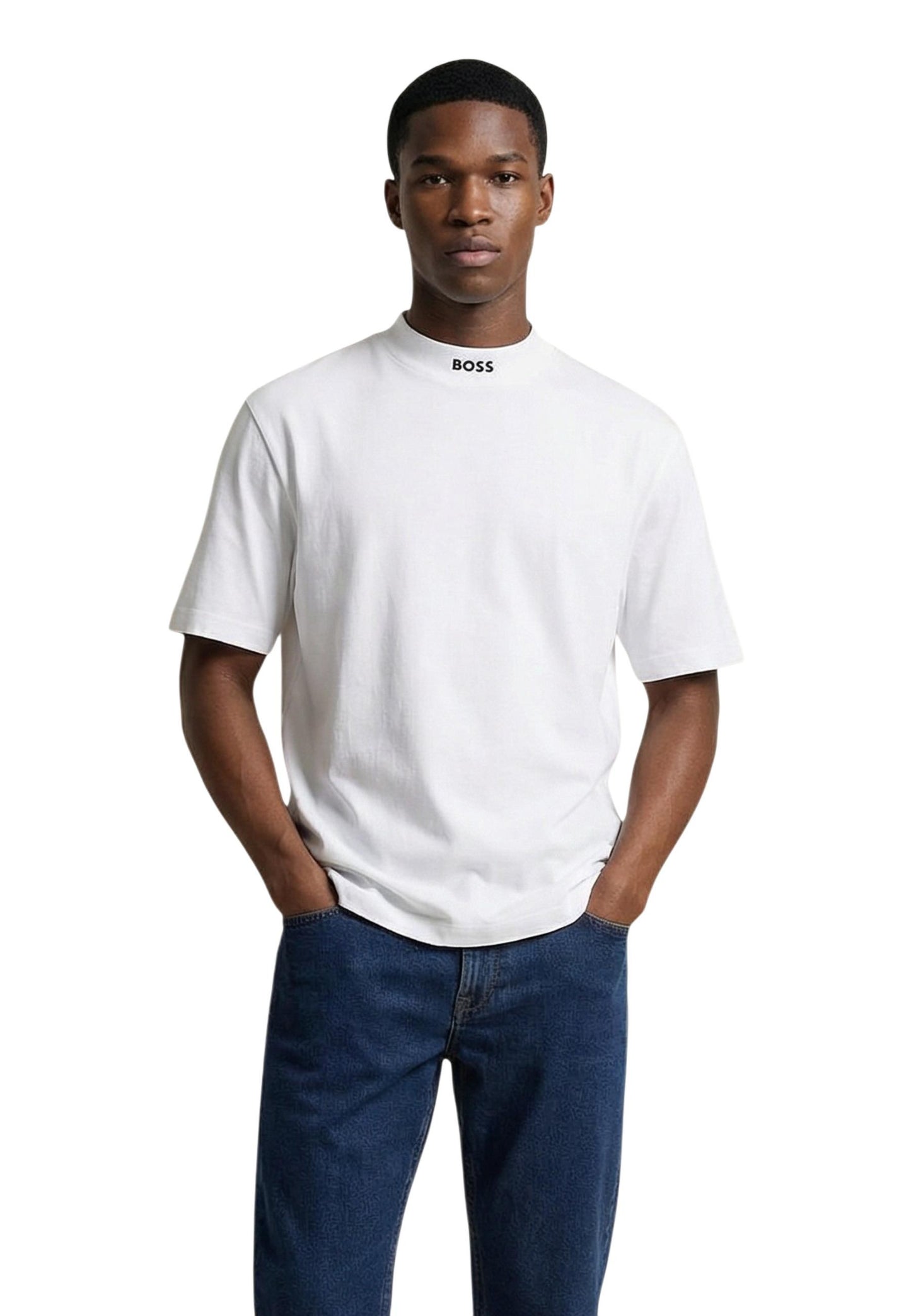 Boss T-Shirt Uomo Boss 50562120 white  white