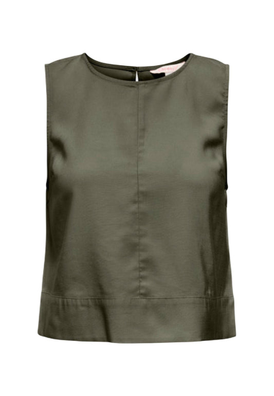 Only Blouse Donna Only 15364286 green  green