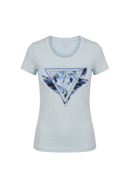 Guess T-Shirt Donna Guess W6GI11 K3026 light blue  light blue