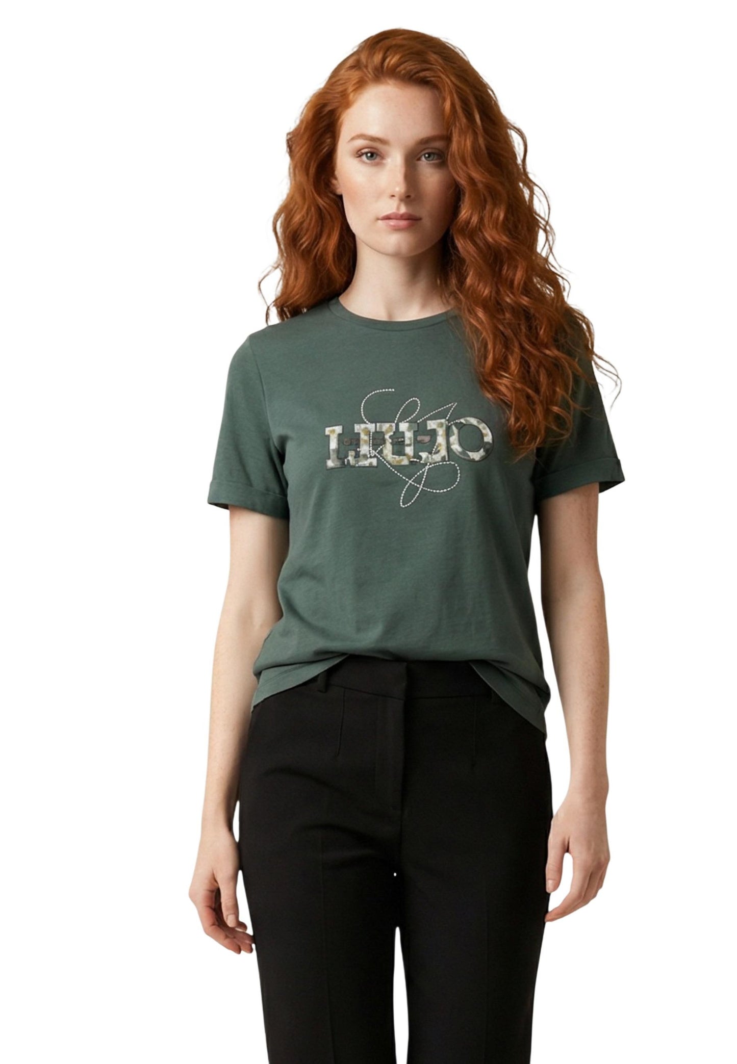 Liu Jo T-Shirt Donna Liu Jo TA6163 JS003 green  green