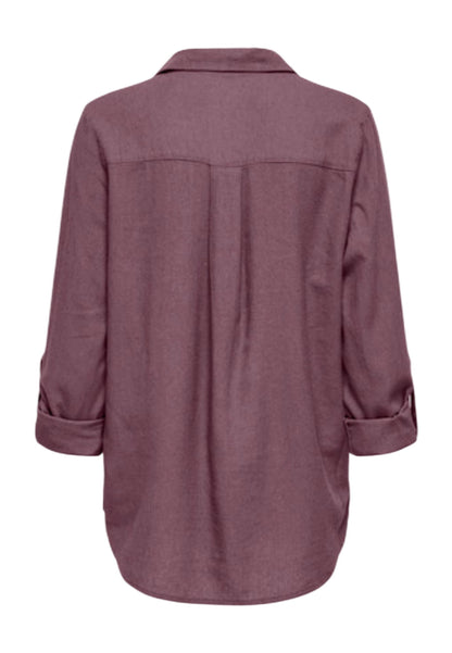 Only Camicia Donna Only 15363991 bordeaux  bordeaux