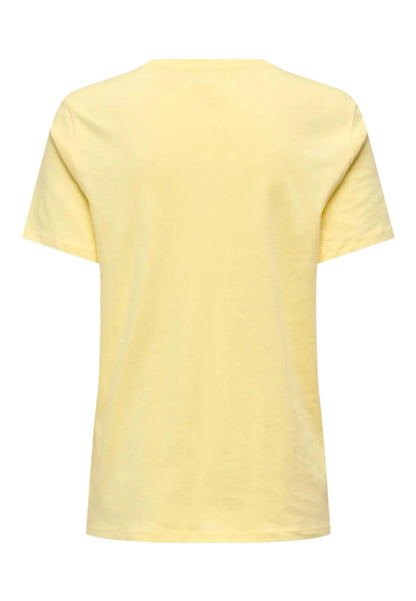 Only T-Shirt Donna Only 15368637 yellow  yellow
