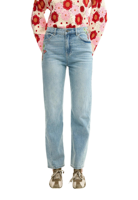 Desigual Jeans Donna Desigual 26SWDD30 light blue  light blue