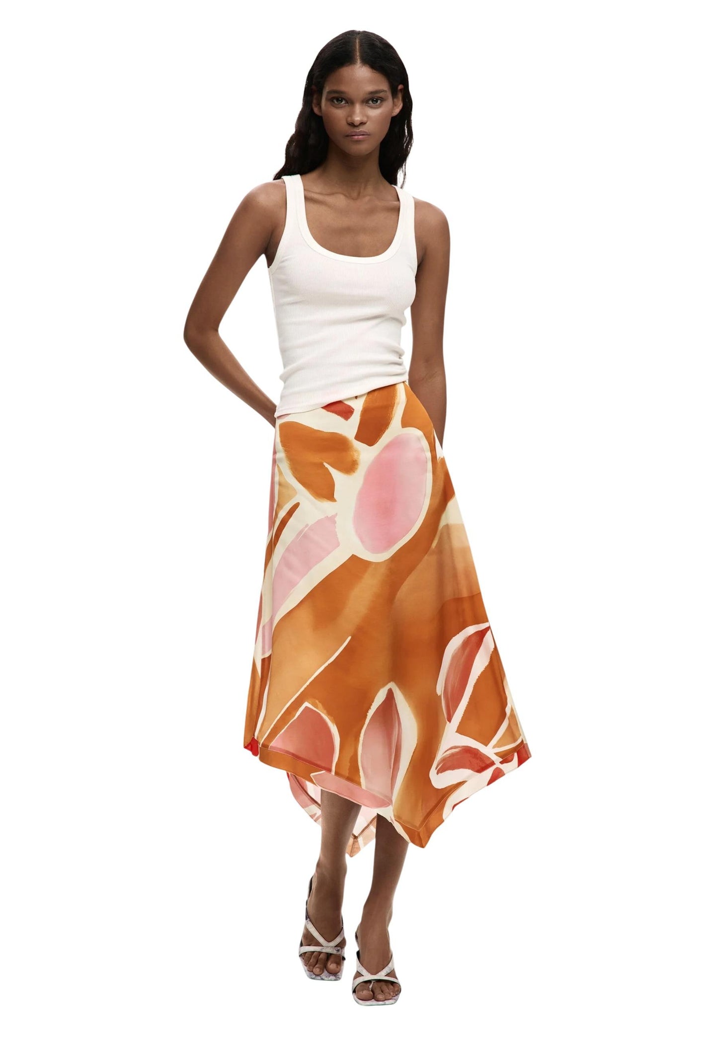 Desigual Gonna Donna Desigual 26SWFW13 orange  orange