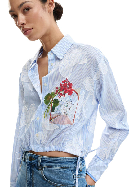 Desigual Camicia Donna Desigual 26SWCW28 light blue  light blue